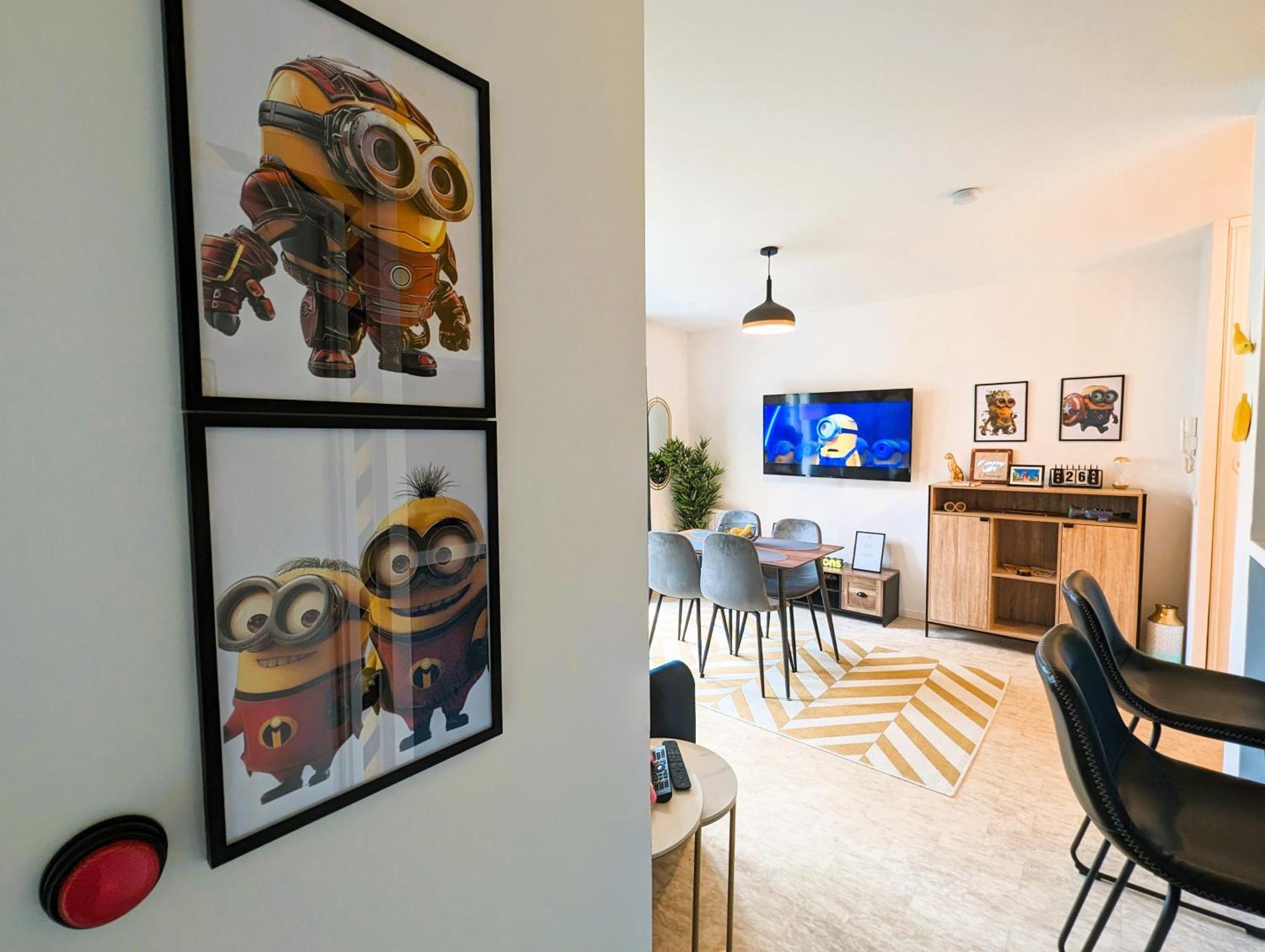 Le Repaire Des Minions - 10' Disney - Familial رومافييي المظهر الخارجي الصورة