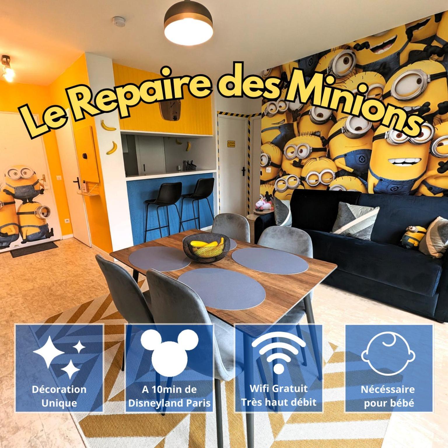 Le Repaire Des Minions - 10' Disney - Familial رومافييي المظهر الخارجي الصورة